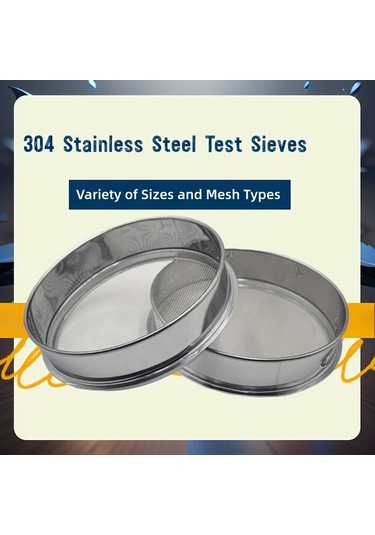 Willowhaven 304 Paslanmaz Çelik 36 Mesh Elek 20cm Bahçe Toprak Eleme