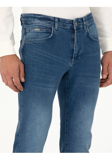 Pierre Cardin Erkek Mavi Pantolon Jean 50278196-vr036 Mavi