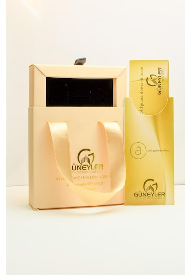 Tektaş Yüzük 14 Ayar A005326