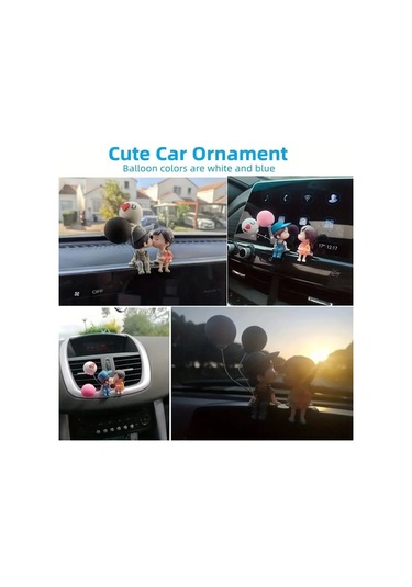 Sevimli Karikatür Çiftler, Araç İçi Sevimli Figürler, Biblo Hediyelik Oyuncak