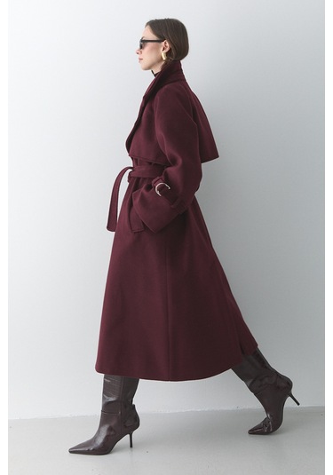 Bordo Vorkuta Kuşaklı Kaban - 407007 Bordo