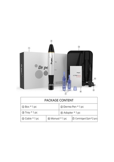 12 Pins X10 Adet Dr.pen Ultima A1 Elektrikli Mikro Iğneleme Cilt Bakım Seti Araçları Mts Derma Rulo Mezoterapi Otomatik Mikro Iğne Terapi Güzellik Cihazı Qvuhnt Çok Renkli