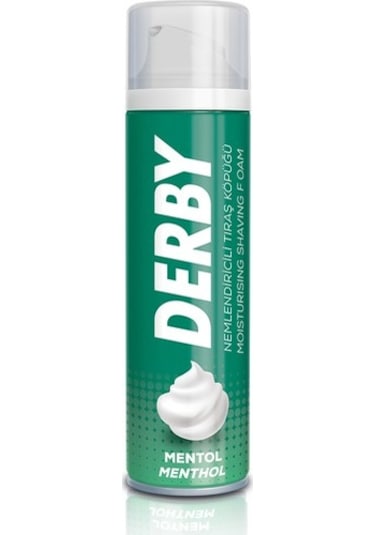 Derby Mentol Nemlendiricili Tıraş Köpüğü 200 ML