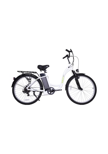 Volta Vb3 Elektrikli Bisiklet Beyaz - Siyah