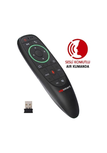Alpsmart AS-X10 Air Mouse Sesli Komut Özellikli Kumanda