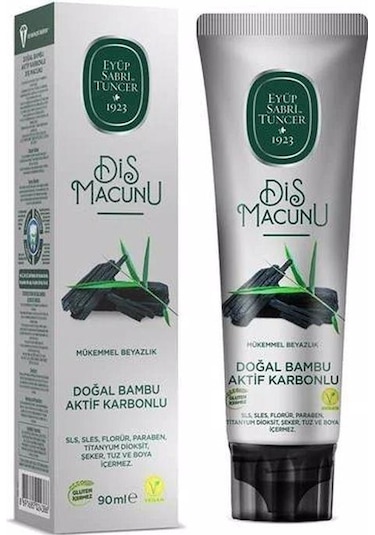 Eyüp Sabri Tuncer Doğal Bambu Aktif Karbonlu Diş Macunu 90 ML