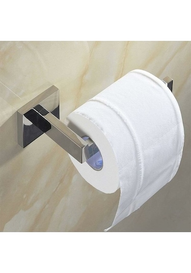 Novahub 304 Paslanmaz Çelik Krom Ayna Tasarımı Tuvalet Kağıt Tutacağı Stand Montaj Diğer