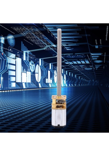 Dianziye 12v Giderli Redüksiyon Motoru - M4 55mm Mil, 30-1000rpm Hız Aralığı, Dayanıklı Konstruksiyon