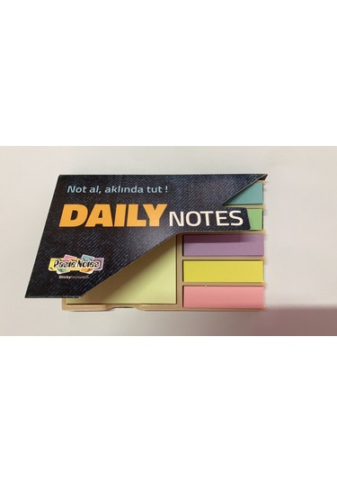 Notyaz Daily Notes Pastel Renkler (Dn-8538)
