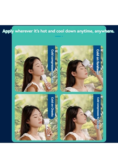 Soulader Taşınabilir Usb Şarjlı Mini El Fanı, Yarı İletken Soğutma Teknolojili, Serinletici Ve Hafif Tasarım, Seyahat Ve Ofis Kullanımı İçin Pratik