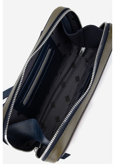 Valmenti Origame Erkek Laci/yeşil/taba Hakiki Deri El Çantası 301 Carlyle Erk Canta Y24 Lacivert