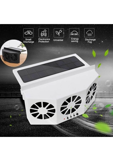 Güneş Araç Radyatör Enerji Tasarrufu Çevre Koruma Detoksifikasyon Deodorizasyon Radyatörü Beyaz