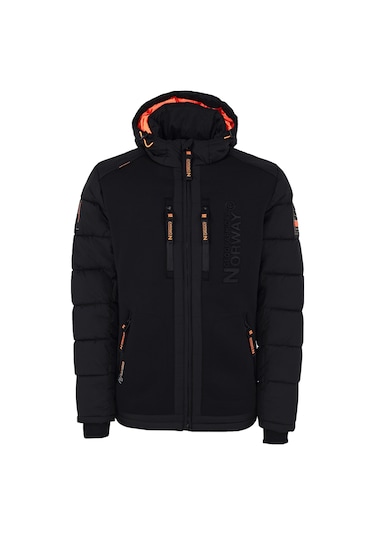 Norway Geographical Erkek Parka Beachwood (482474101) Siyah