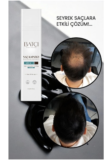 Batçı Hair Atelier Saç Kapatıcı Dolgunlaştırıcı Sıvı Krem 50 ML