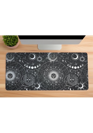 Gaming Oyuncu Xl Mouse Pad Kaydırmaz Dikişli 80 30 Cm Mousepad 6
