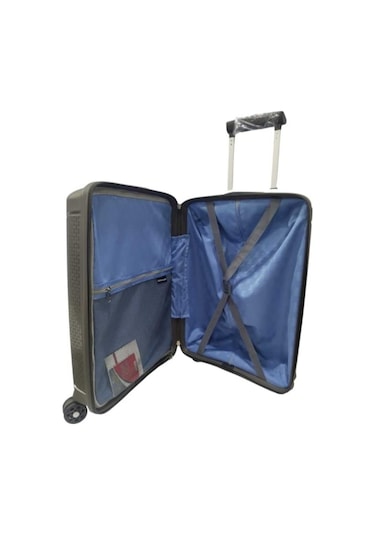 Pierre Cardin Büyük Boy %100 Polipropilen Valiz Antrasit 04pc7060 Antrasit