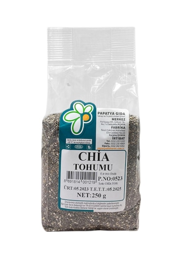 Papatya Gıda Chia Tohumu 250 G