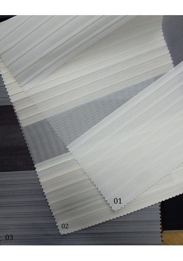 As Perde Geniş Plise Zebra Perde