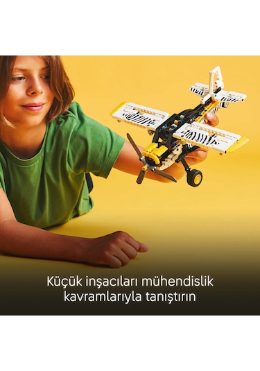 LEGO® Technic Arazi Uçağı 42198 - 8 Yaş ve Üzeri Çocuklar için Koleksiyonluk Yaratıcı Oyuncak Yapım Seti (333 Parça)