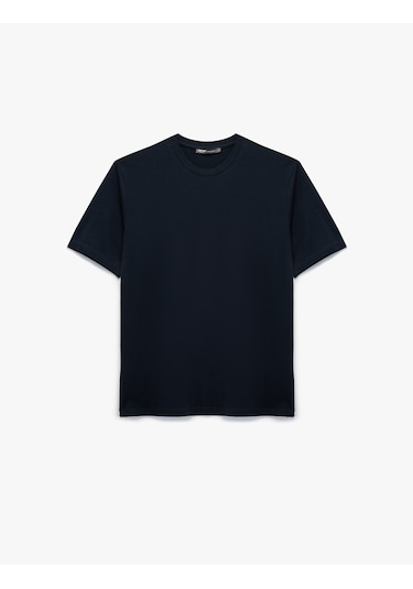 Koton Regular Fit Kısa Kollu Bisiklet Yaka Pamuklu 3'lü Tişört Seti Multıcolor 6wam10089hk Mavi