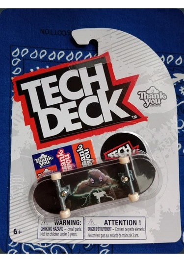 Tech Deck Thank You Bulut Karakter Grafik Parmak Kaykay