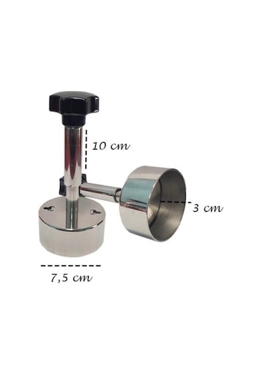 One Chef Kasap Köfte Hamburger Köfte Kalıbı Şekillendirme 8 CM