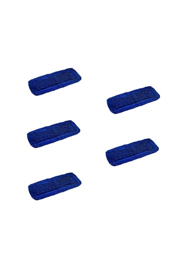Orlon Nemli Palet Tablet Toz Toplama Statik Mop Takımı Seti - 40 Cm. 5 Moplu 1 Takım