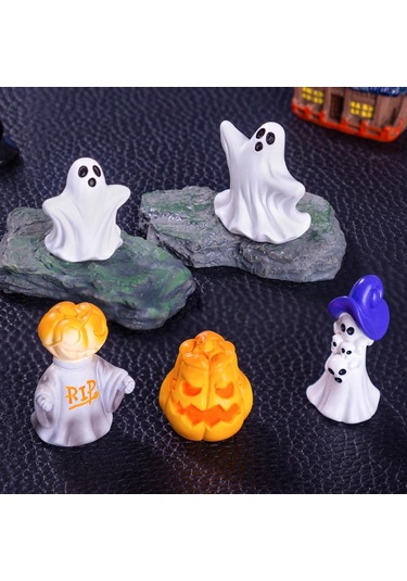 Suntek Hayalet Heykeli Şenlikli Atmosfer İç Mekan Balkon Orta