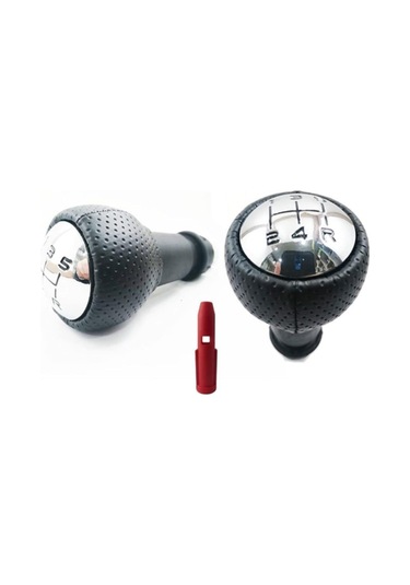 Peugeot 206 306 406 508 3008 5008 Deri Vites Topuzu siyah