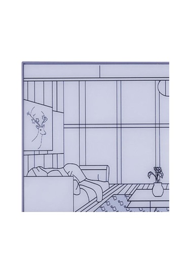 Suntek Led Aydınlatma Boyama Dekorasyon Masa Lambası Zarif Sahil Çok Renkli