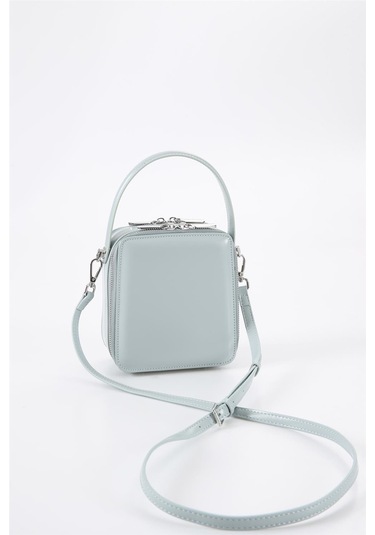 Ççs 17561 Kadın Omuz Askılı El Çantası-mavi Mavi