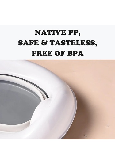 3'ü 1 Arada Seyahat Klozet Katlanabilir Mavi Çocuk Lazımlık