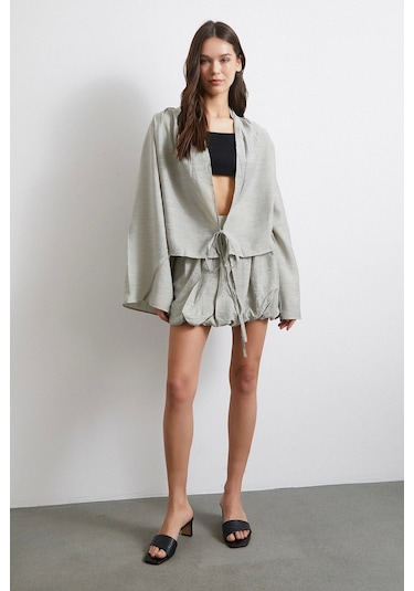 Astarlı Balon Etek Taş Taş