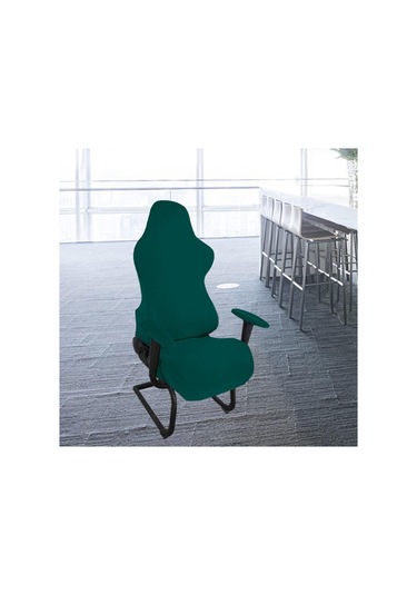 Suntek Magideal Dönen Sandalye Uzanmış Yarış Oyun Koyu-yeşil