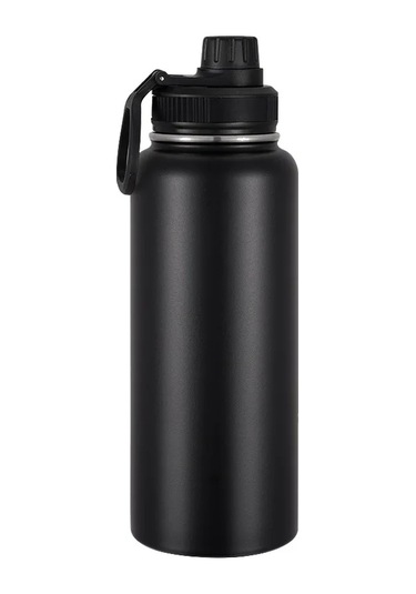 Büyük Spor Çift Duvar Paslanmaz Çelik Su İçme Şişesi Yalıtımlı Çok Renkli