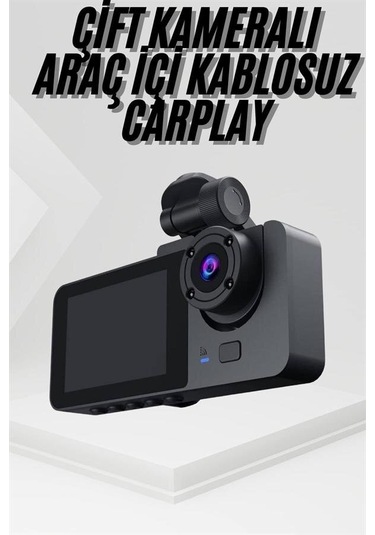 3 Kameralı 2 İnç 1080p Araç İçi Kamera Sürüş Kamerası Carplay 40749150
