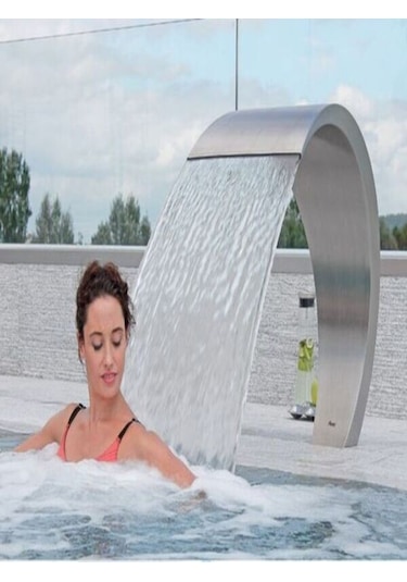 DEV PASLANMAZ 400x800 mm Kobra Model Havuz Şelale AISI 316 Kalite