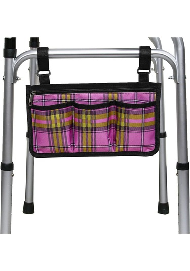 Suntek Kol Dayama Yürüteç Çantası Kırmızı-ekose