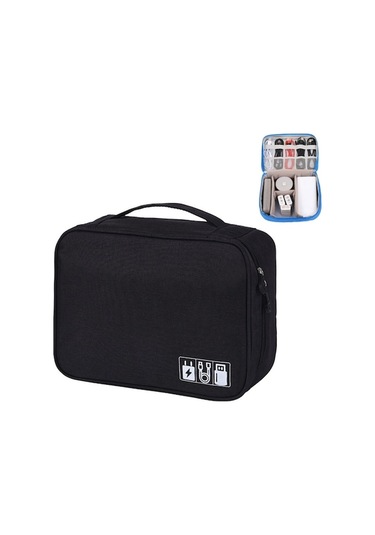 Çok Fonksiyonlu Veri Kablosu Ve Hard Disk Kılıfı Siyah Siyah