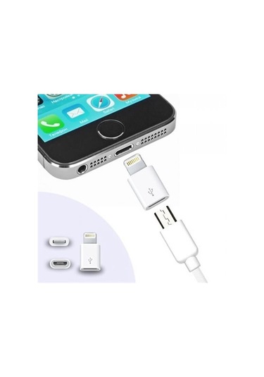 9001125521051 - Buffer Apple İphone / İpad Micro Usb Dönüştürücü Adaptör Otg Aparat