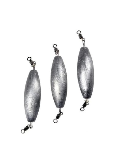 Çapa Çift Taraf Fırdöndülü Kurşun 50gr 5 Li Paket - Standart