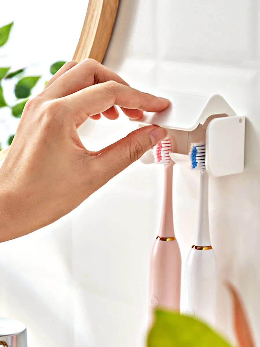 Greduha Diş Fırçaları İçin Duvara Monte Askı 284711984 Beyaz