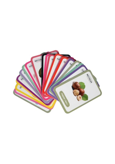 Bebeğimin İlk 100 Kelime + 12 Ay Kartları Moli Toys