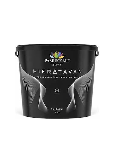 Pamukkale Hiera Yüksek Örtücü Tavan Boyası 3.5 Kg Karbeyaz Diğer