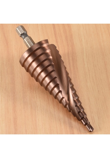 M35 Hss Co Kademeli Matkap Ucu Kobalt Konik Matkap Uçları 4-32mm Delik Testeresi Aracı