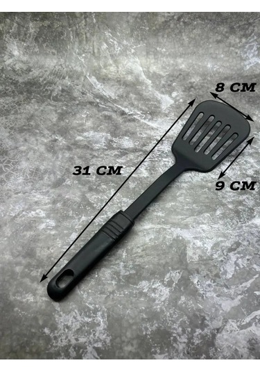 Kupart Yemek Küreği 32 Cm Plastik 150713287 Siyah