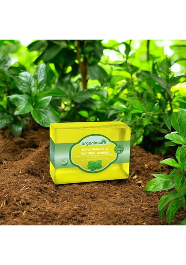 Organicsun Marjoram Oil & Tea Tree Sabunu 3 x 140 G