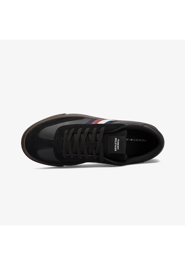 Tommy Hilfiger Cupset Terrace Erkek Siyah Sneaker Düz Fm0fm05209 Siyah