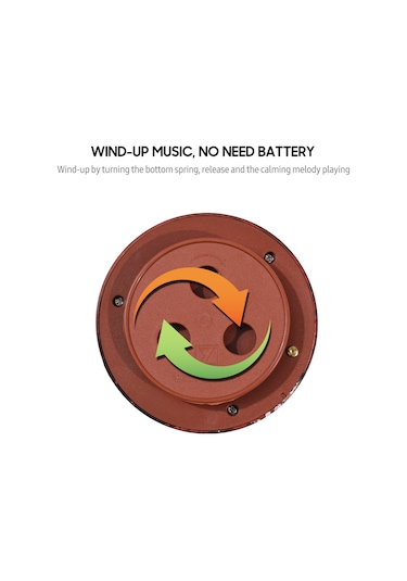 Yifomall Abs Müzik Kutusu Çevrili: Çin Lütu/ Elektro Gitar/ Keman Seçenekli, Masaüstü Dekorasyon, Doğum Günü Hediyesi