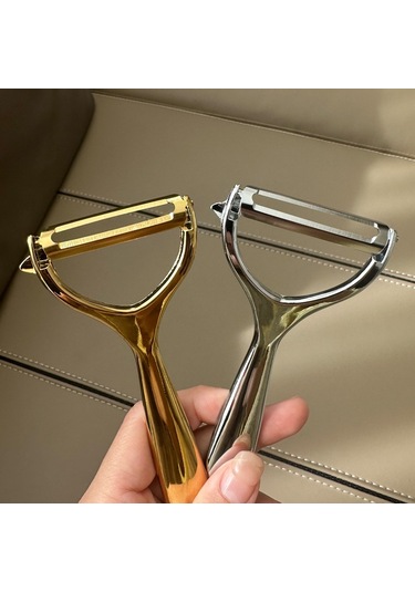 Yystore Çok Fonksiyonlu Çinko Alaşımı Soyucu Bıçak 2 Parça